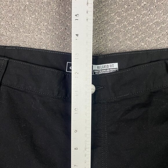 Carhartt Rugged Flex Relaxed Fit Canvas Cargo Work Pants Men's 40 x 32 Black - Picture 12 of 15